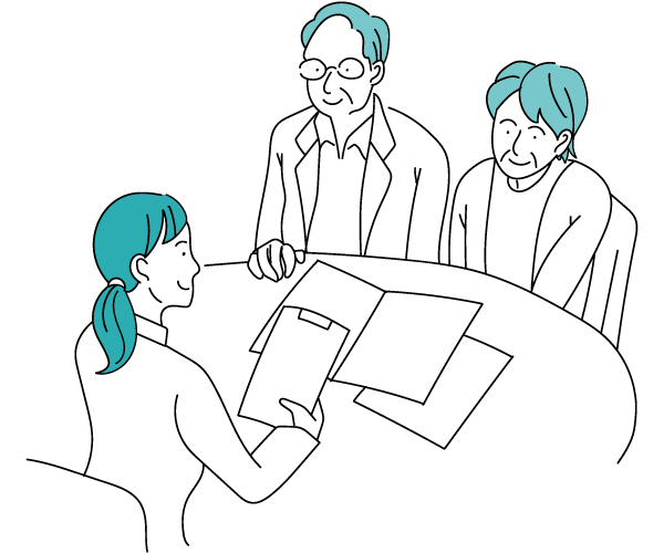 プランの提案だけじゃないアフターケアまでが自慢です